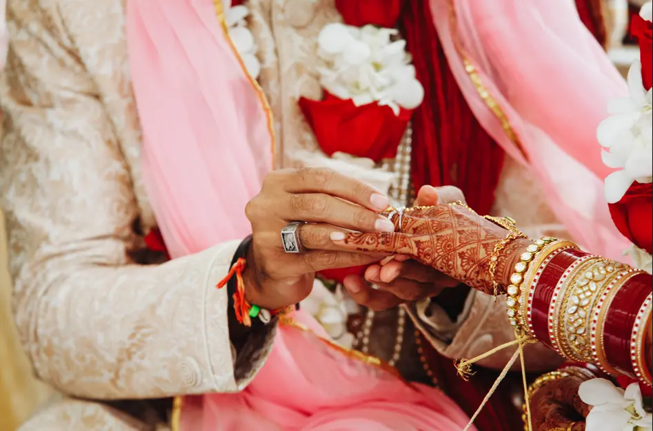 Wedding ring ceremony